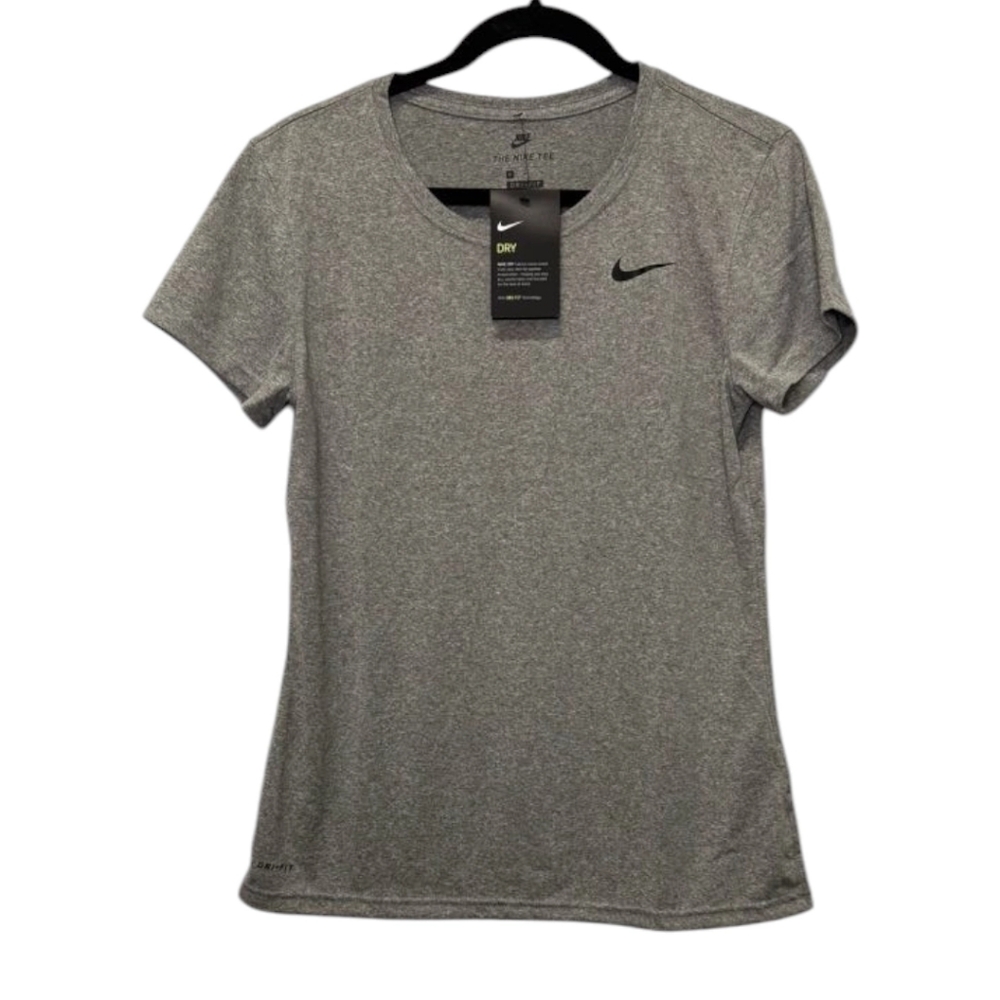 Nike Tee dri-fit Sz medium gray women's‎ new